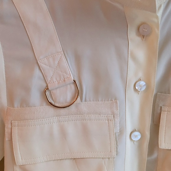 Chloe long sleeve shirt with utility details size - Picture 3 of 6